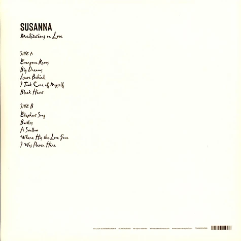 Susanna - Mediations Of Love