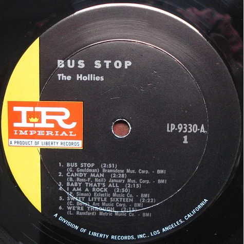 The Hollies - Bus Stop