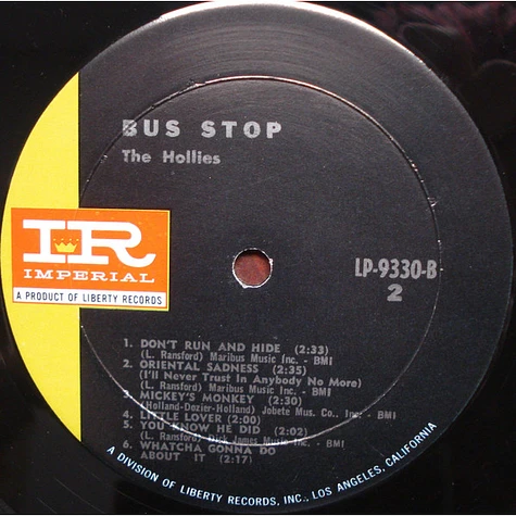 The Hollies - Bus Stop