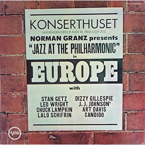 V.A. - Norman Granz Presents Jazz At The Philharmonic In Europe