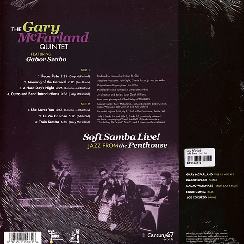 Gary McFarland - Soft Samba Live! Jazz From The Penthouse