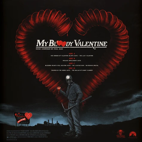 Paul Zaza - OST My Bloody Valentine Original Score) Pink Vinyl Edition