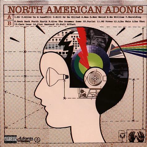 North American Adonis (Buck 65, Doseone & Jel) - North American Adonis Splatter Vinyl Edition