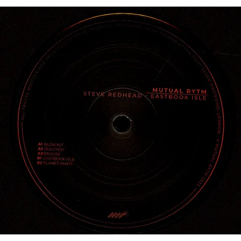 Steve Redhead - Eastbook Isle EP 2024 Repress