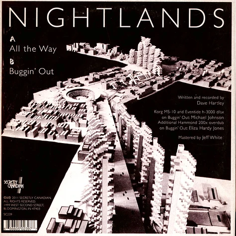 Nightlands - All The Way / Buggin Out