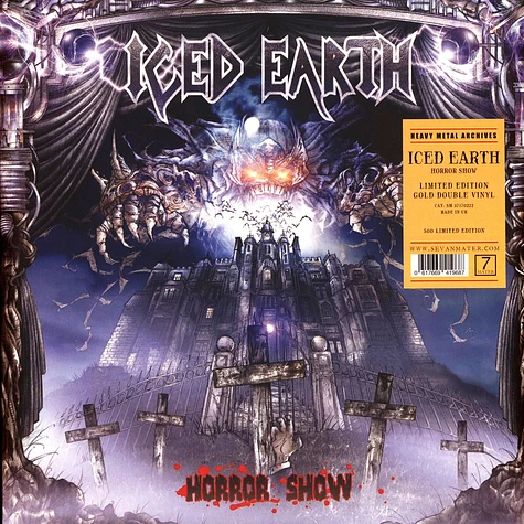 Iced Earth - Horror Show Gold Vinyl Edition