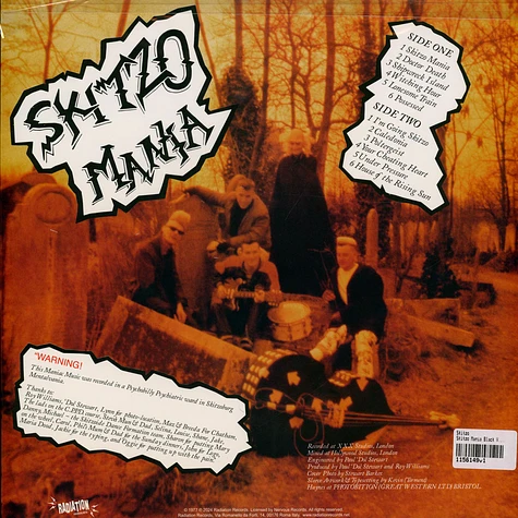 Skitzo - Skitzo Mania Colored Vinyl Edition