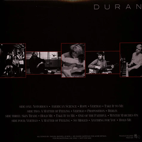 Duran Duran - Notorious The Demos And Outtakes