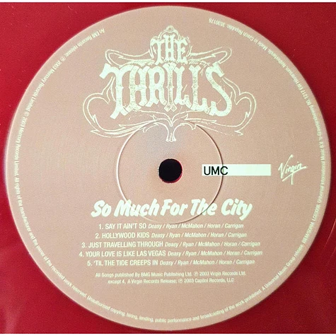 The Thrills - So Much For The City