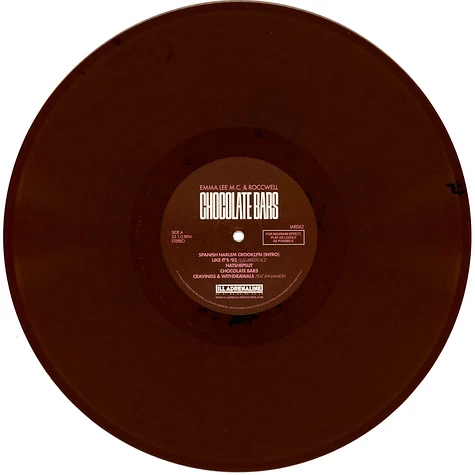 Emma Lee M.C. & Roccwell - Chocolate Bars HHV Exclusive Brown Vinyl Edition