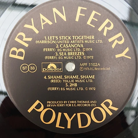 Bryan Ferry - Let's Stick Together