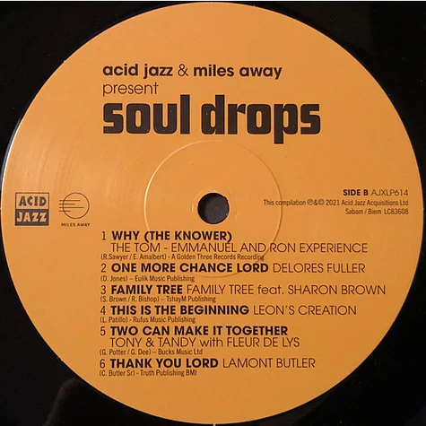 V.A. - Acid Jazz & Miles Away Present Soul Drops