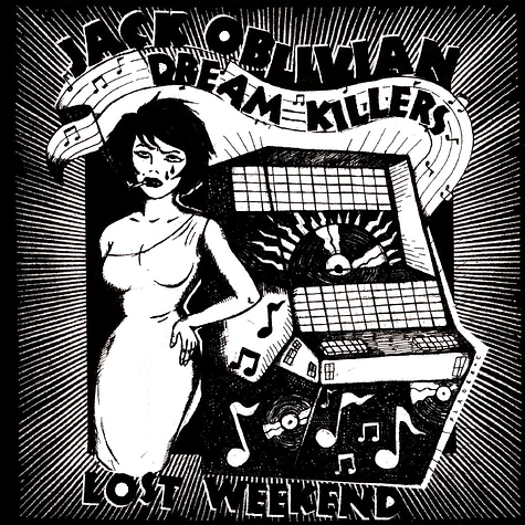 Jack Oblivian & The Dream Killers - Lost Weekend Black Cover Red Vinyl Edition