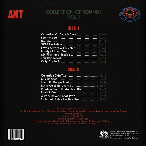 Ant of Atmosphere - Collection Of Sounds Volume 1 Opaque Green Vinyl Edition