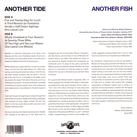 Andrew Tuttle / Michael Chapman - Another Tide, Another Fish