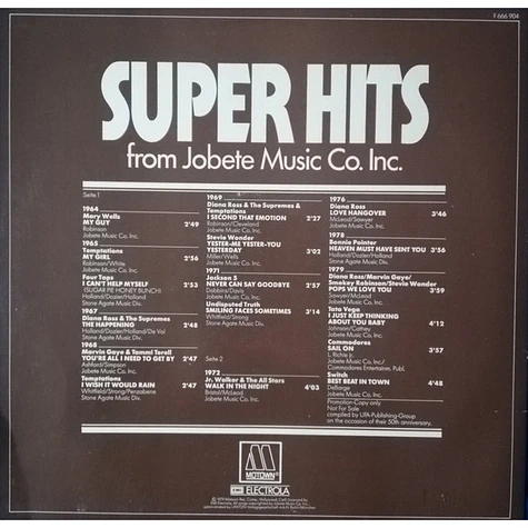 V.A. - Super Hits (From Jobete Music Company, Inc.)