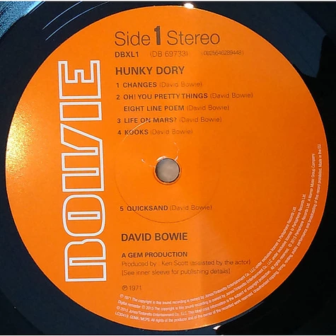 David Bowie - Hunky Dory