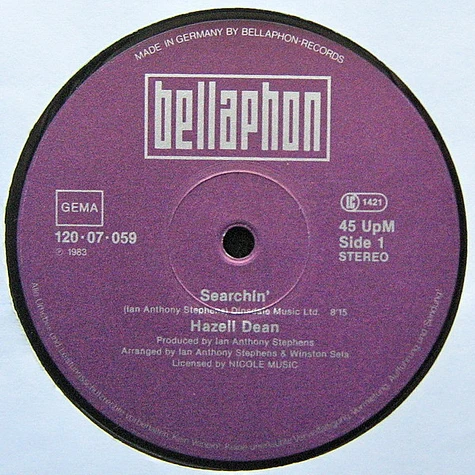 Hazell Dean - Searchin' (Special Remix)