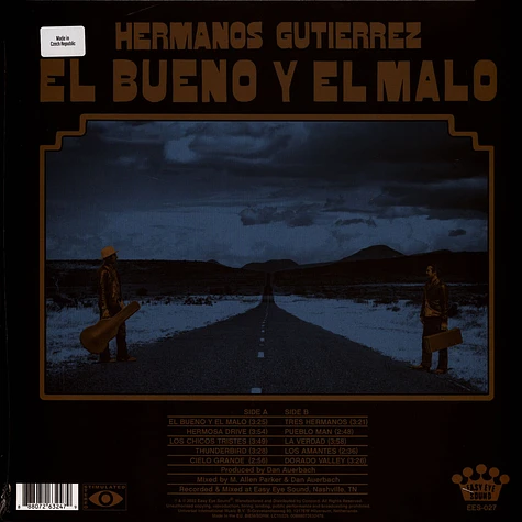 Hermanos Gutiérrez - El Bueno Y El Malo Colored Vinyl Edition