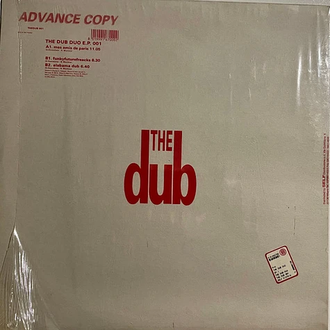 The Dub Duo - The Dub Duo E.P. 001