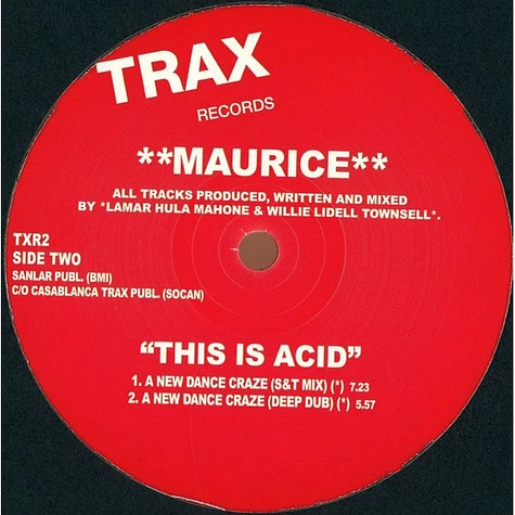 Maurice Joshua - This Is Acid