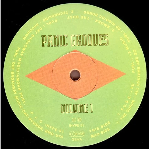 V.A. - Panic Grooves Volume 1