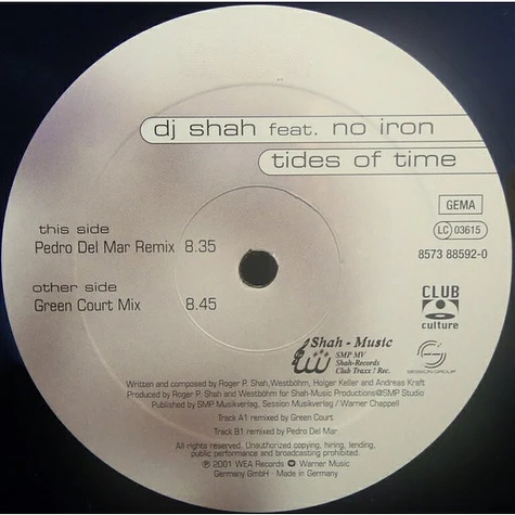 DJ Shah Feat. No Iron - Tides Of Time (Remixes)