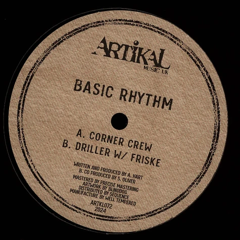 Basic Rhythm & Friske - Corner Crew / Driller