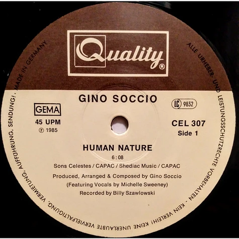 Gino Soccio - Human Nature