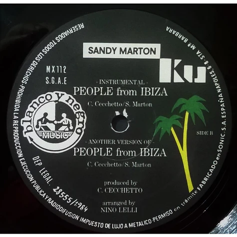 Sandy Marton - People From Ibiza