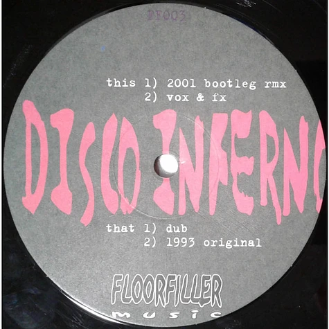 Unknown Artist - Disco Inferno