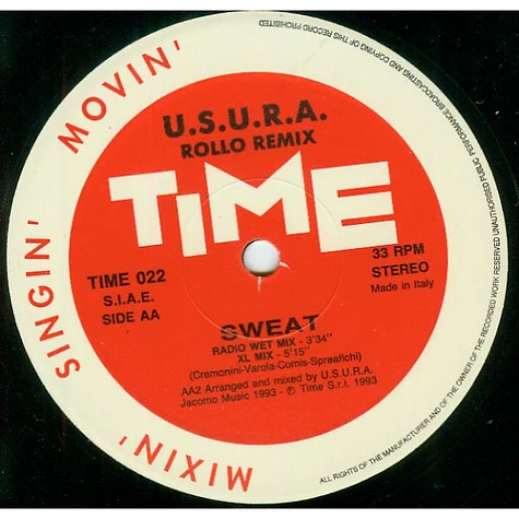 U.S.U.R.A. - Sweat (Rollo Remix)