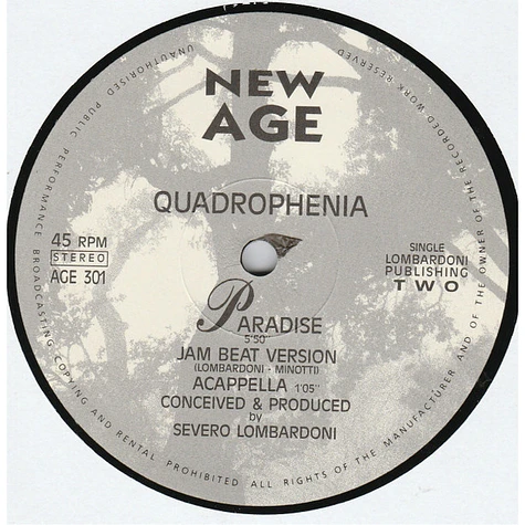 Quadrophenia - Paradise