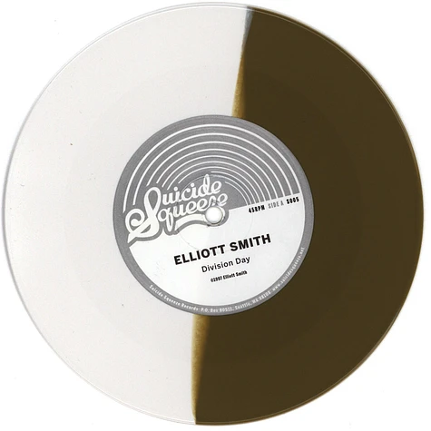 Elliott Smith - Division Day Half Gold & Half White Vinyl Edition