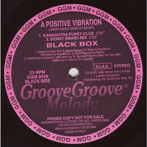 Black Box - A Positive Vibration (Part II)