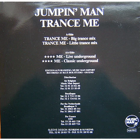 Jumpin' Man - Trance Me