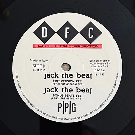 P/P/G - Jack The Beat