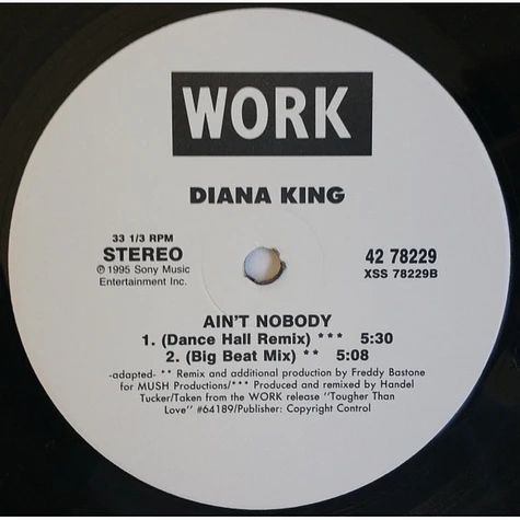 Diana King - Ain't Nobody