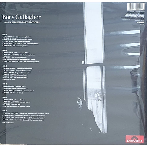 Rory Gallagher - Rory Gallagher (50th Anniversary Edition)