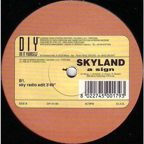 Skyland - A Sign