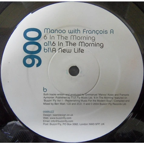 Manoo And Francois A - 6 In The Morning