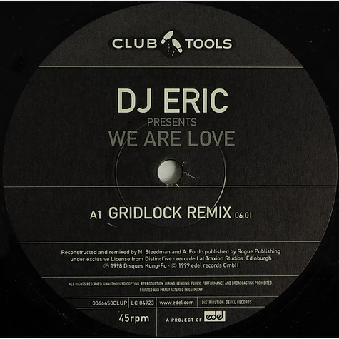 DJ Eric - We Are Love