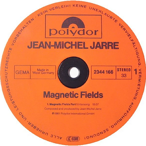 Jean-Michel Jarre - Magnetic Fields