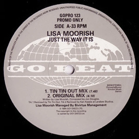 Lisa Moorish - Just The Way It Is