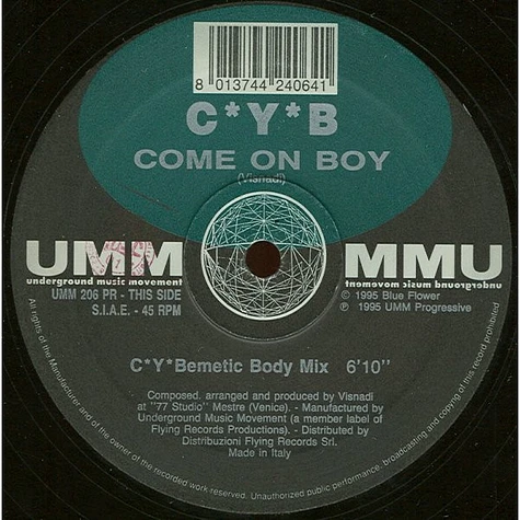 C*Y*B - Come On Boy