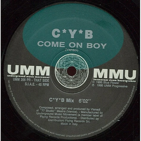 C*Y*B - Come On Boy