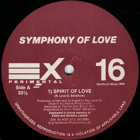 Symphony Of Love - Spirit Of Love