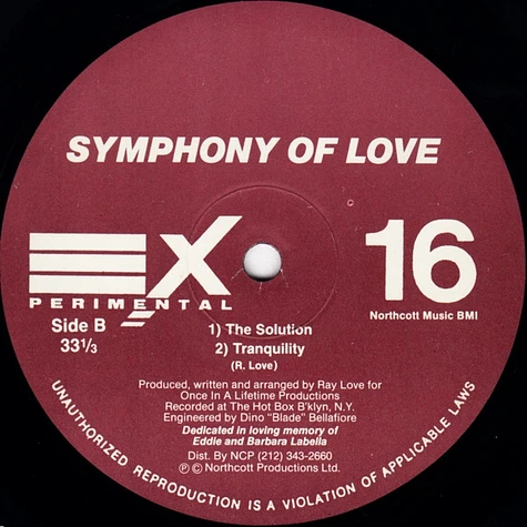 Symphony Of Love - Spirit Of Love