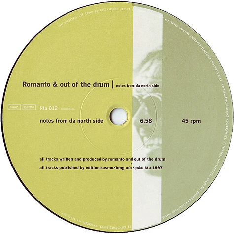 Romanto & Out Of The Drum - Notes From Da North Side