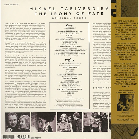 Mikael Tariverdiev - OST The Irony Of Fate